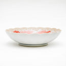 Deep Plate (Pottery/Microwave & Dishwasher Safe/Momoyama Peony/5.2cm/dia.20.7cm/SMCol(s): Red)