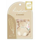 Hitokoto Teddy Bear Can Write Message Stickers