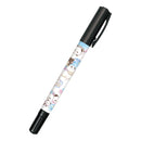 Marker Pen (Permanent Ink/Double-Ended: Thin, Extra Thin/Mochimochi Panda/Black/Kamio Japan/SMCol(s): Black,White)