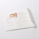 Overglad Green Flash 5pcs S Bakery in the Forest Bread Thief Japanese Tip Envelopes