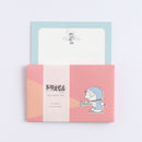 Green Flash Doraemon Mini Letter Set