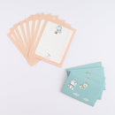 Green Flash Doraemon Mini Letter Set