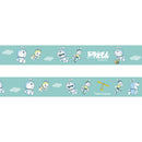 Green Flash Doraemon Masking Tape