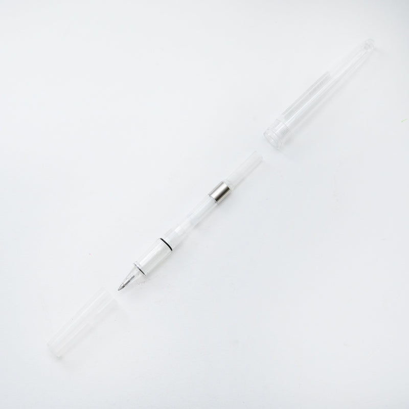 Rollerball Pen Body (0.7mm/Clear/With Converter/12cm/Ø1.3cm)