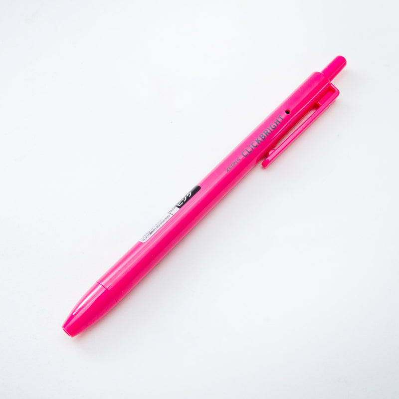 Highlighter Pen (2mm/Retractable/Pink/14.77cm/Ø1.04cm)
