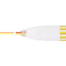 Marker Pen (Can Draw 2 Lines Simultaneously/Demon Slayer: Zenitsu Agatsuma/Yellow x Orange/Sun Star/twiink/SMCol(s): Yellow)