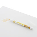 Marker Pen (Can Draw 2 Lines Simultaneously/Demon Slayer: Zenitsu Agatsuma/Yellow x Orange/Sun Star/twiink/SMCol(s): Yellow)