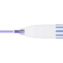 Marker Pen (Can Draw 2 Lines Simultaneously/Demon Slayer: Tengen Uzui/Navy Blue x Light Violet/Sun Star/twiink/SMCol(s): Blue)