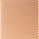 Ruled Notebook (Binding comb opens for refills/A5/15.4x21cm)