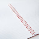 Ruled Notebook (Binding comb opens for refills/A5/15.4x21cm)