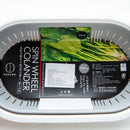 Colander (PP/Spin Wheel/Heat Resistance: 120?/Oval/1.7L/14x25cm/Kokubo/SMCol(s): Grey,White)