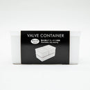 Food Container (PP/With Air Valve/Microwave & Dishwasher Safe/Temperture Resistance: -20? to 140?/Stackable/440mL/12x10x5.5cm/Kokubo/HAUS/SMCol(s): White)