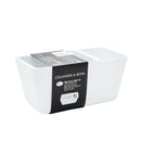 Bowl & Colander (ABS/Food in Centre Colander & Shell in Outer Bowl/Temperture Resistance: -20? to 90?/1.5L/10x21x10.7cm/Kokubo/HAUS/SMCol(s): White)