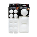 Ice Cube Tray (PP/Makes 3 Large Spheres/Each Sphere: Ø5cm/6.3x8.5x22.3cm/Kokubo/deLijoy/SMCol(s): White)