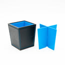 Desk Organizer (4 Compartments/2 Removable Dividers/8.8x8.8x10cm/Kokubo/STYLE VI/SMCol(s): Black,Blue)