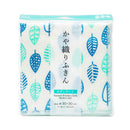 Kitchen Cloth (Soft & Absorbent/Modern Leaf/30x30cm/Kokubo/SMCol(s): White, Blue, Green)
