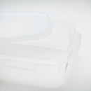 Plastic Food Container (Microwavable/Rect/870mL/13.5x18.5x6.1cm)