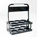 Drink Carrier (Foldable/Fits for 6 Drinks/For Outdoors/5.6x26.8x32cm/SMCol(s): Black)