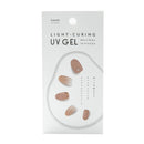 Gel Nail Stickers (UV Gel/Glitter/Sheet Size: 9.8x5cm/SMCol(s): Beige)