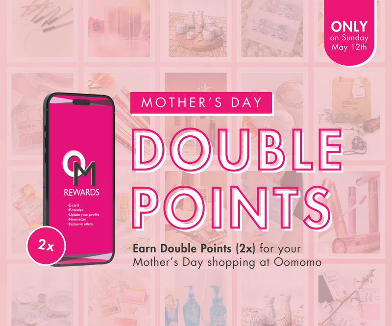 Oomomo Mother's Day Double Points