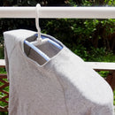 Kokubo Coco Sora Foldable Sweater Hanger with Rotating Hook