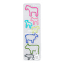 H Concept Koncent +d Rubber Band Animal Rubber Band 7 Piece FARM