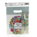 Treat Bags (PE/Flower*2-Types/22x18cm (8pcs))