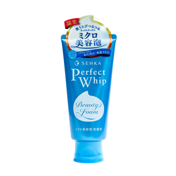 Face Wash (Foaming/White Floral/120 g/Senka/Perfect Whip/SMCol(s): Blue)
