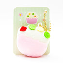 Plushie (Key Chain/Mini/Cute Eyes Side Dishes: Potato Salad/Palm Size/4.5x4cm/SMCol(s): Beige,Purple)