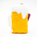 Plushie (Key Chain/Cute Eyes Japanese Restaurant: Beer/Palm Size/8x10cm/Yell/SMCol(s): Yellow)