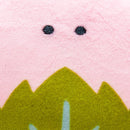 Plushie (Key Chain/Cute Eyes Sweets Shop: Sakura Mochi/Palm Size/9x6cm/SMCol(s): Pink,Green)