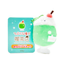 Plushie (Key Chain/Mini/Cute Eyes Café: Melon Cream Soda/Palm Size/4x7cm/SMCol(s): White,Green)