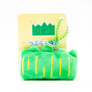 Plushie (Key Chain/Mini/Cute Eyes Bento Box: Lunchbox Divider/Palm Size/5.5x3cm/SMCol(s): Green)