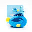 Plushie (Key Chain/Mini/Cute Eyes Aquarium: Palette Surgeonfish/Palm Size/5.8x4cm/SMCol(s): Blue)