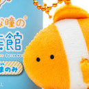 Plushie (Key Chain/Mini/Cute Eyes Aquarium: Clownfish/Palm Size/5x4.5cm/SMCol(s): Orange,White)