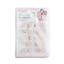 Nail Art Stickers (3D/Mixed Gem-->Jewellery/Tear Drop/SMCol(s): Gold/Silver)
