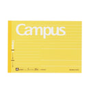 Kokuyo Half Size 7mm Dotted LineRuled Notebook (Yellow)