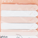 Sticky Notes (Standing/For To-Do List/Stripes/160 Sheets/Sun-Star/SMCol(s): White,Pink)