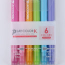 Double Ended Marker (Red/Orange/Yellow/Green/Light Blue/Blue)