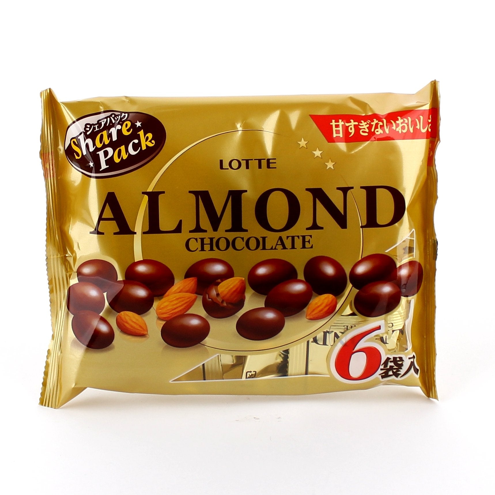 Lotte Chocolate Coated Almonds (141 g) Oomomo