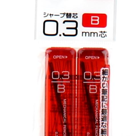 Mechanical Pencil Lead (0.3mm/B (30pcs))