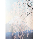 Japanese Style Four Seasons of Mt. Fuji: Spring Noren Curtain