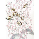 Noren Curtain (Japanese Style/Weeping Cherry Blossom & Seven Owls/85x150cm/SMCol(s): Purple)