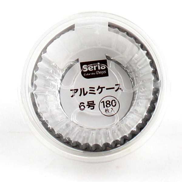 Disposable Foil Food Cup (Aluminum/Size 6/SL/d.4x2cm (180pcs))
