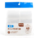 Plastic Storage Zip Bags (A8*Thick/CL/13.5x14.5x0.6cm (28pcs))