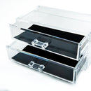 Makeup Organizer (PS/2-Drawer/10x19x9cm/SMCol(s): Clear)