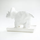 Humidifier (Ceramic/Unglazed Pot/Triceratops/5.7x10.3x12.5cm/SMCol(s): White)