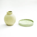 Humidifier (Ceramic/Unglazed Pot/Flower Pot/10cm/Ø9cm/SMCol(s): Green)