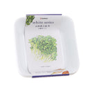 Plate (Cooking/Square/White/12x12x3.6cm (4pcs))