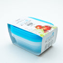 Plastic Food Container (Microwavable/BL/12.9x9.2x4.1cm / 220mL (3pcs))